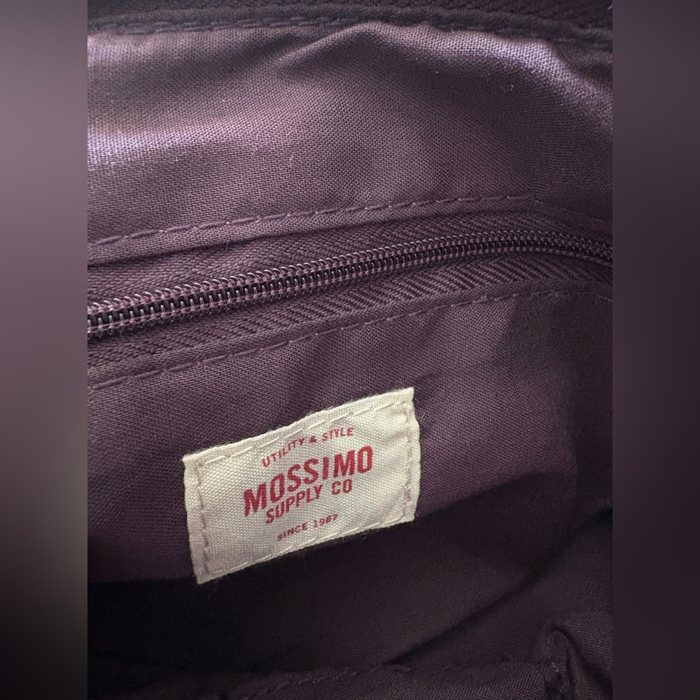 Mossimo Supply Co. Dark Purple Fringe Crossbody Bag - Picture 5 of 5